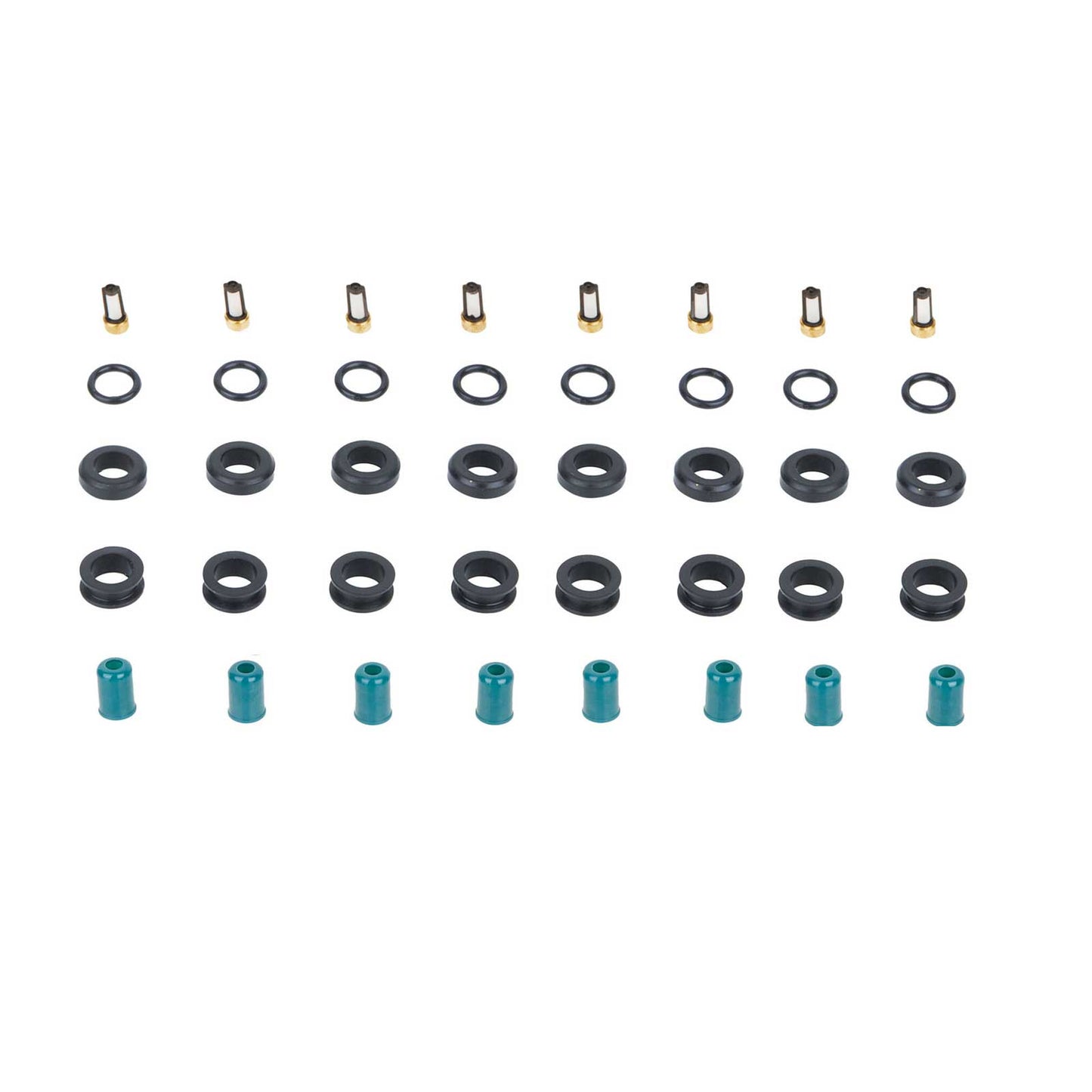 Injector Shop 4-320 Fuel Injectors Rebuild Repair Kit for Denso Fuel Injectors