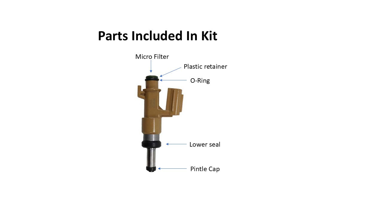 toyota lexus fuel injectors rebuild kit