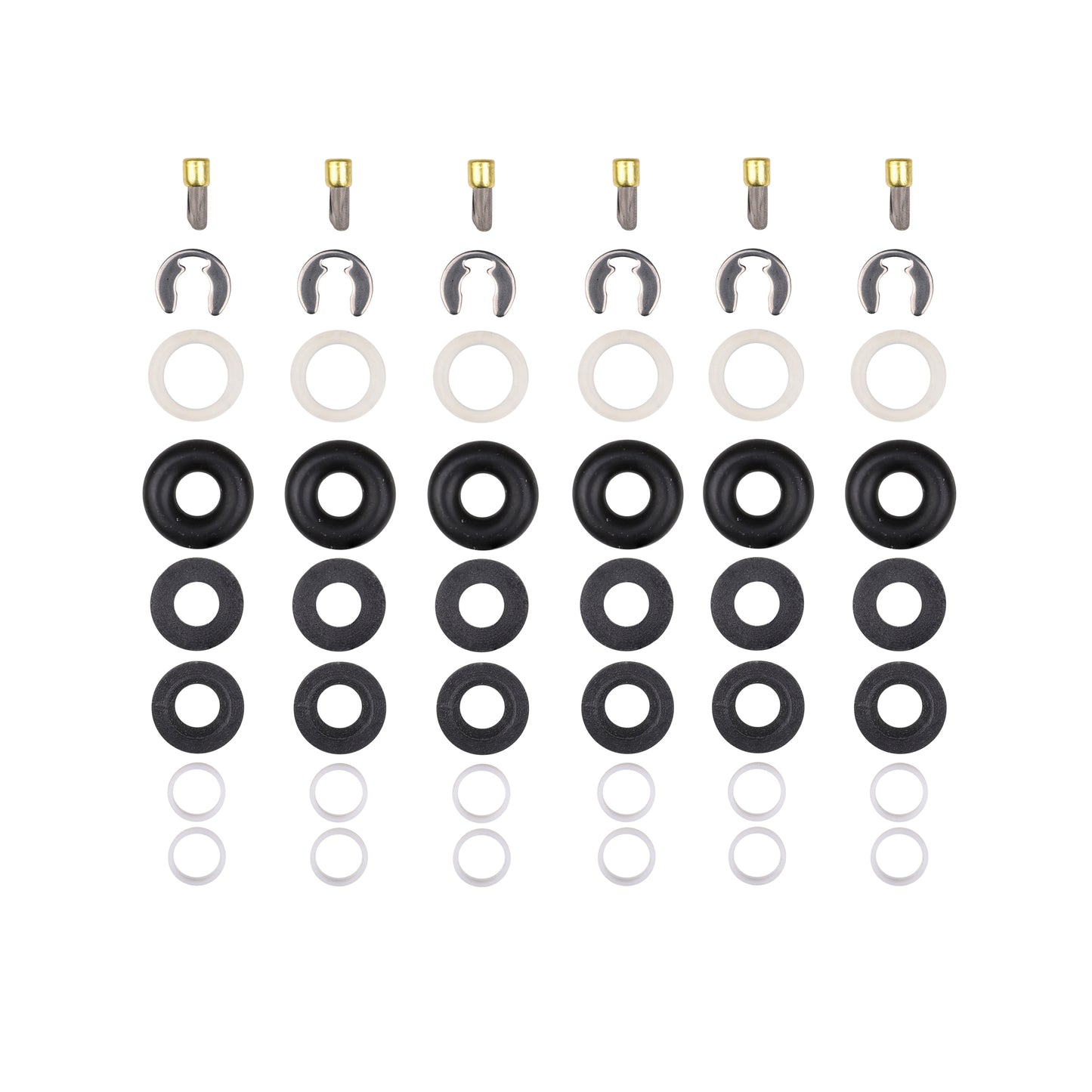 lexus primary direct fuel injectors rebuild repair seal kit