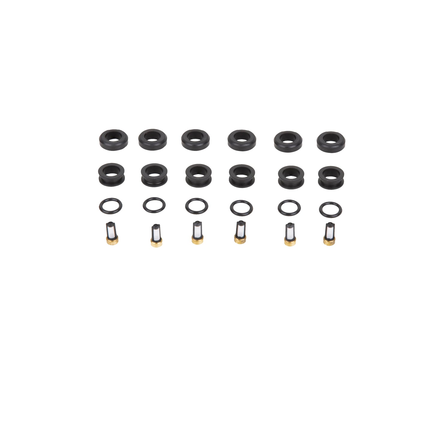 fuel injectors rebuild o-ring seal micro filter kit