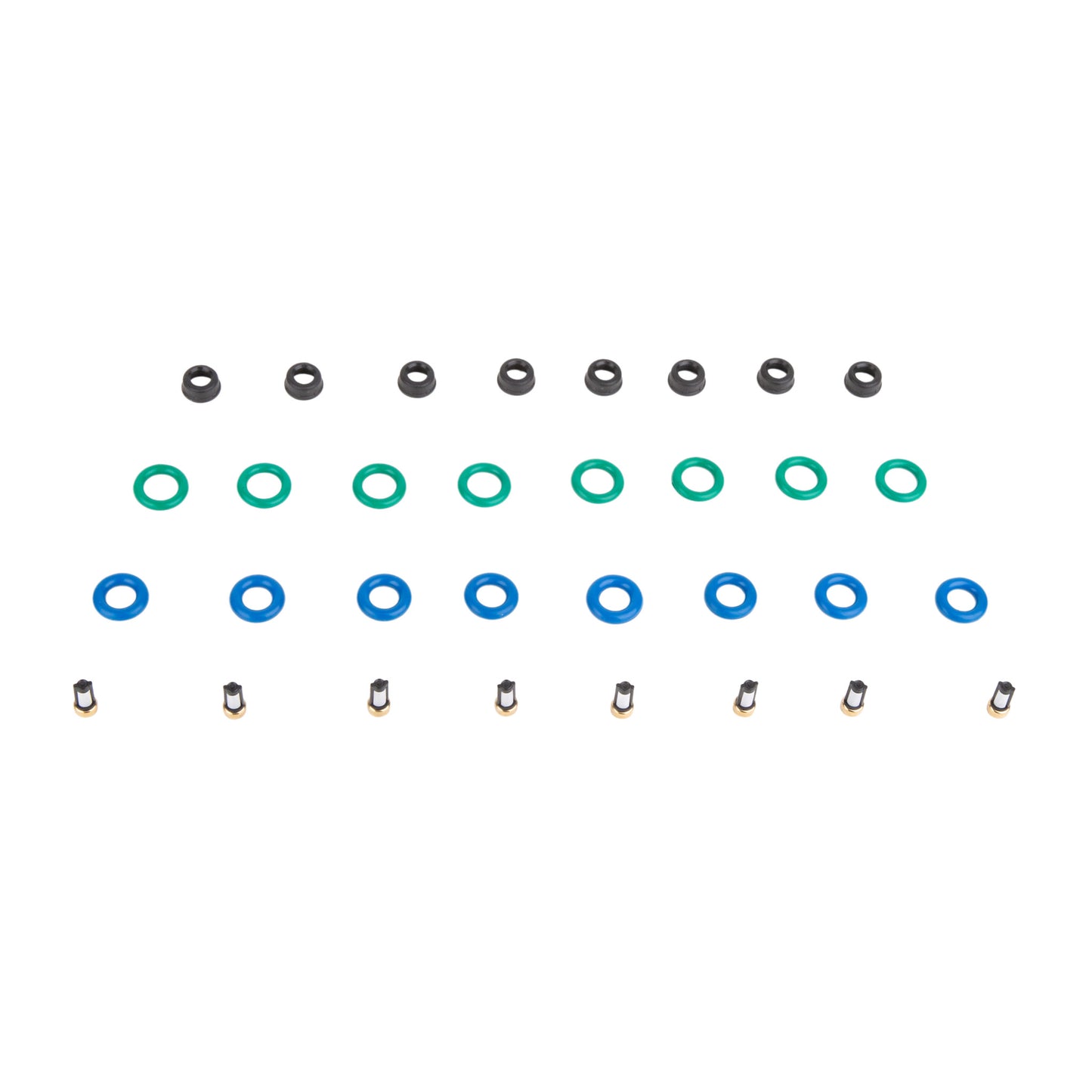 land rover fuel injectors rebuild repair seal kit denso