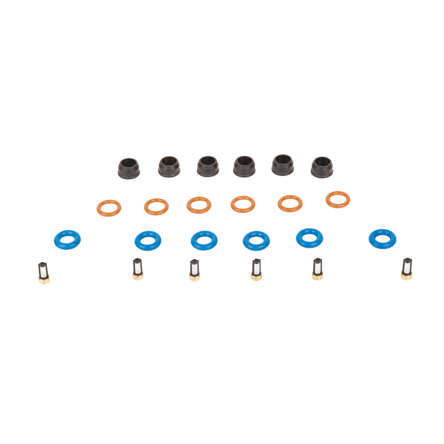 isuzu delphi fuel injectors rebuild repair seal o-ring kit