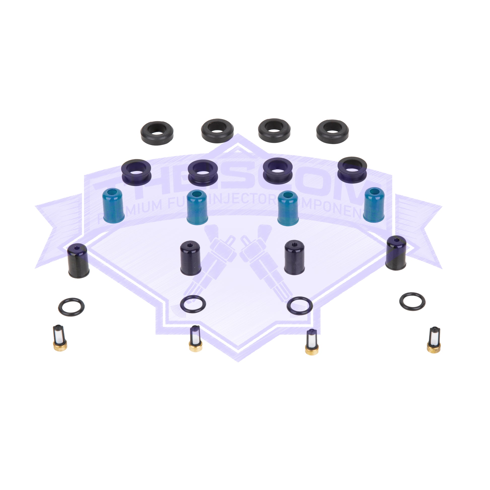 denso toyota fuel injectors rebuild repair o-ring seal kit