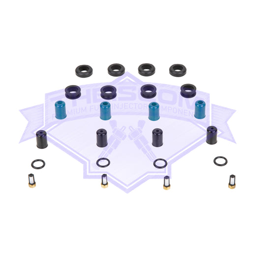 denso toyota fuel injectors rebuild repair o-ring seal kit