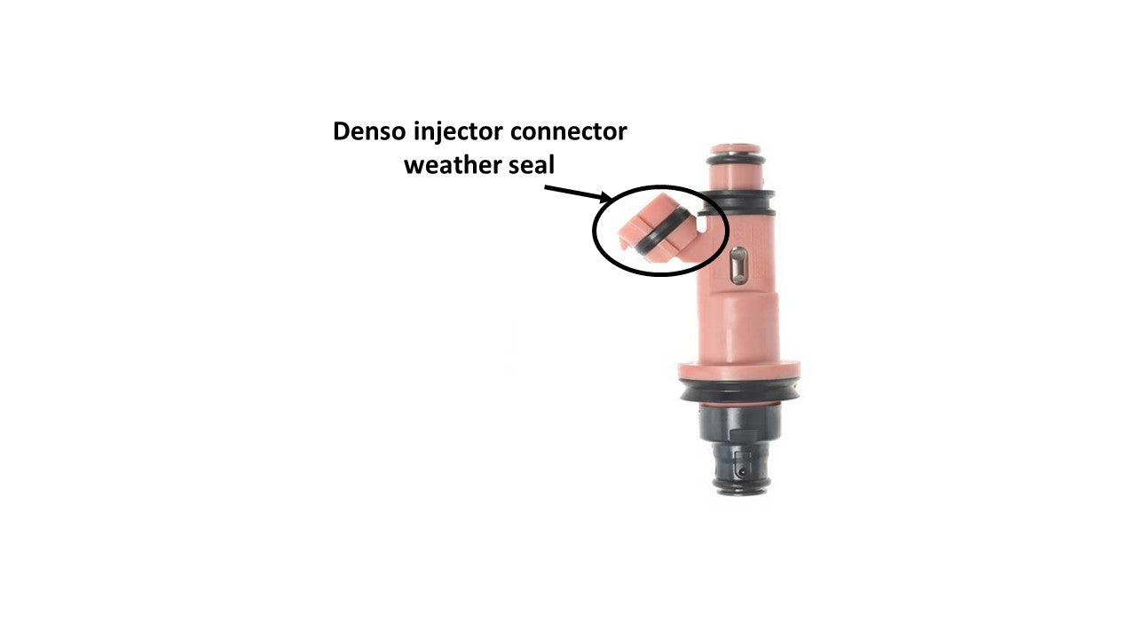denso fuel injector connector weather seal o-ring