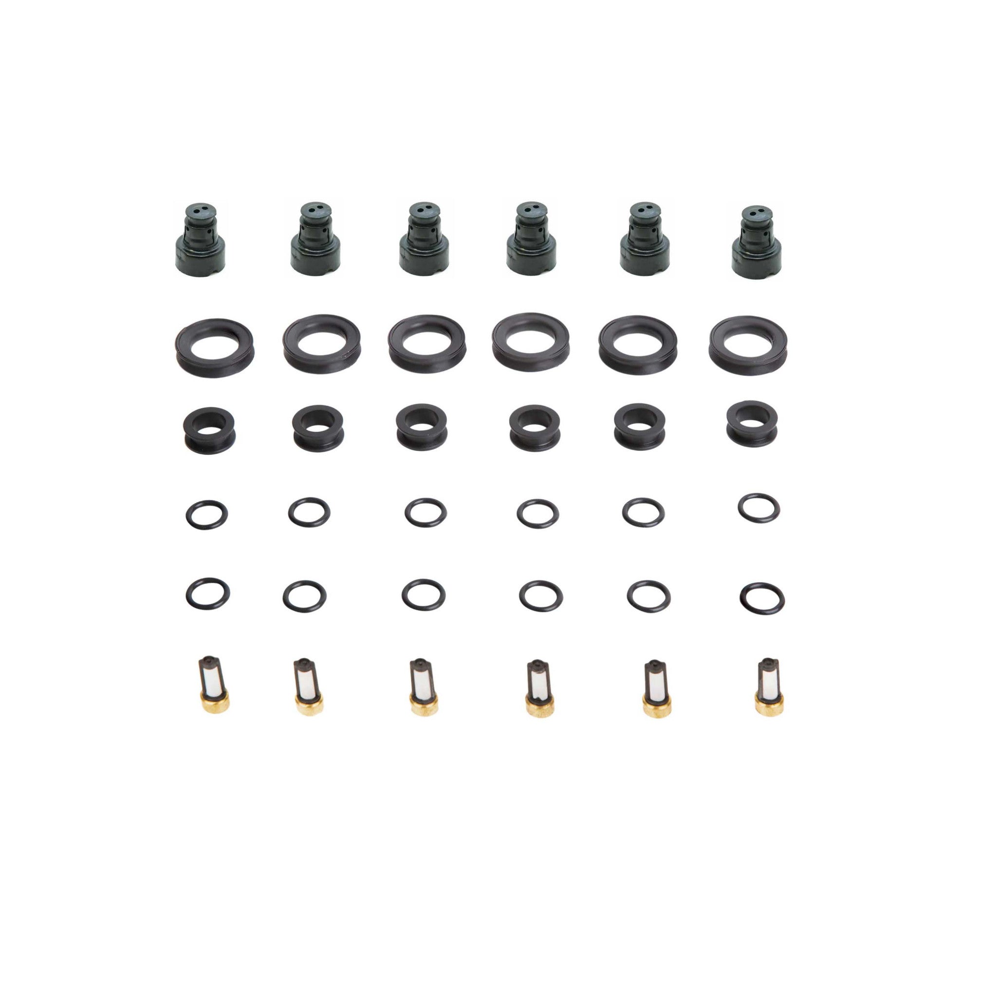 Injector Shop 4-362 Fuel Injectors Rebuild Repair Kit for Denso Inject ...