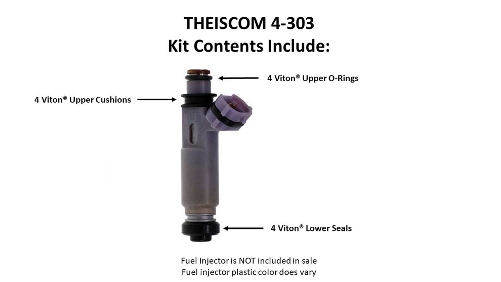 Fuel Injector Seal ORing Kit for Mazda MX5 Miata 19992005 1.8L The Injector Shop