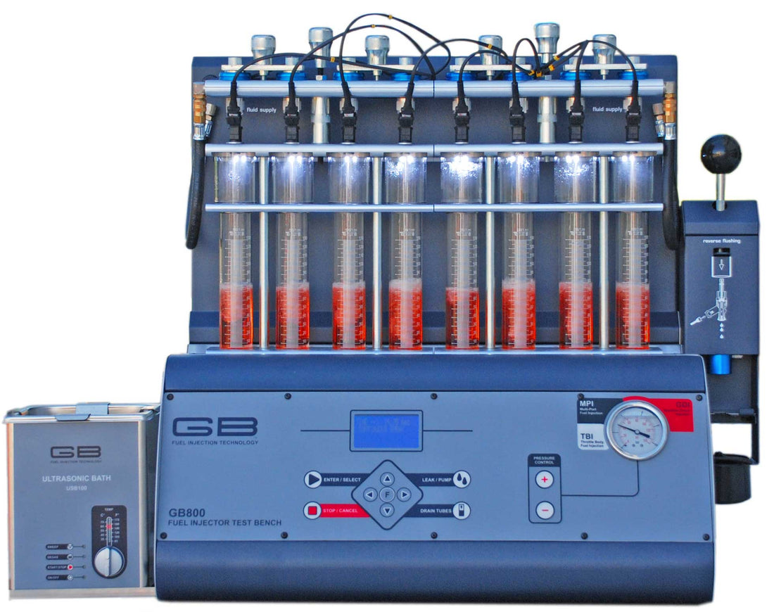 Injectability Testing Machine Fuel Injectors Flow Testing Cleaning Service | Full Dynamic Testing ...