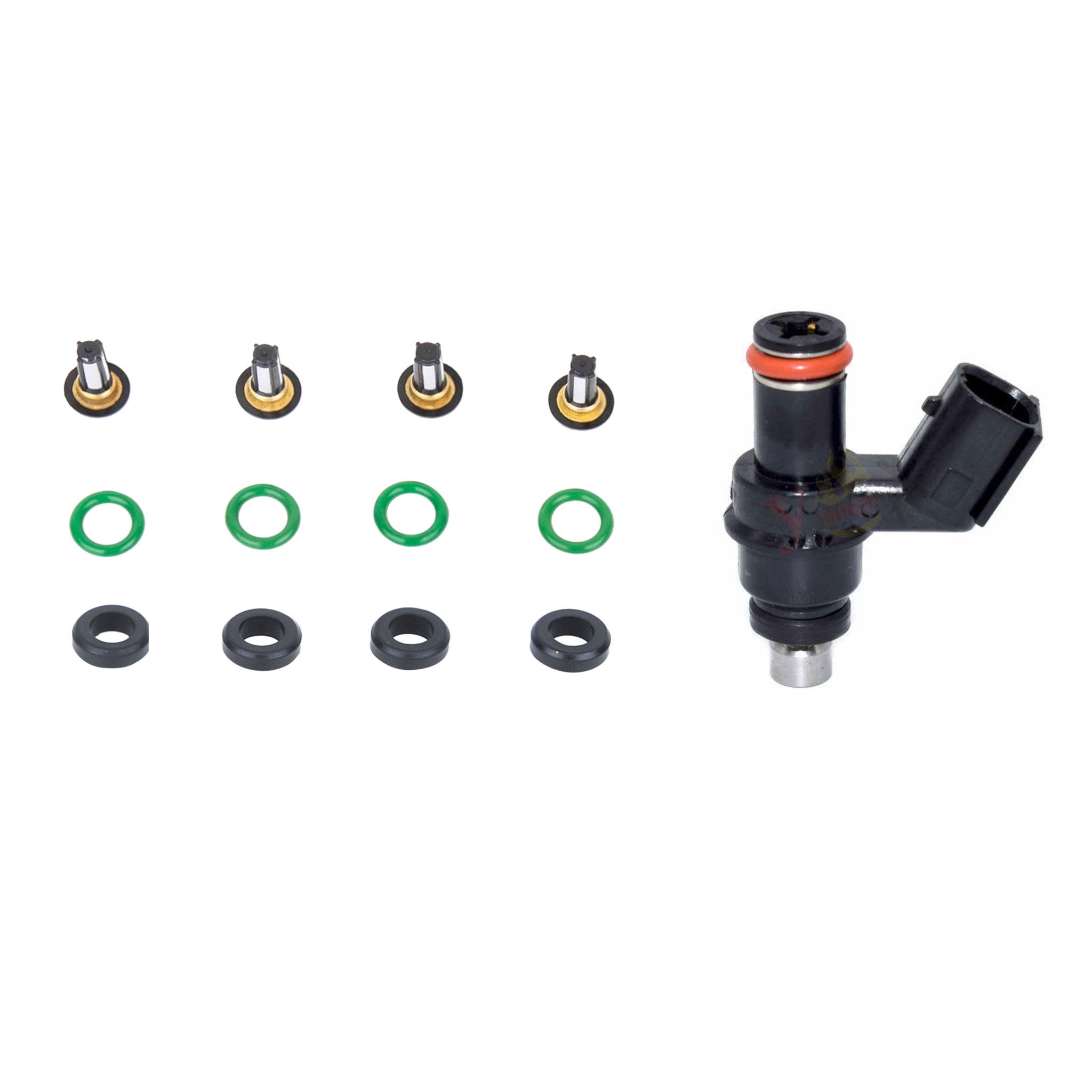 FUEL INJECTOR REPAIR SEAL FILTER KIT FOR SUZUKI GSXR1000 INJECTOR  15710-21H00