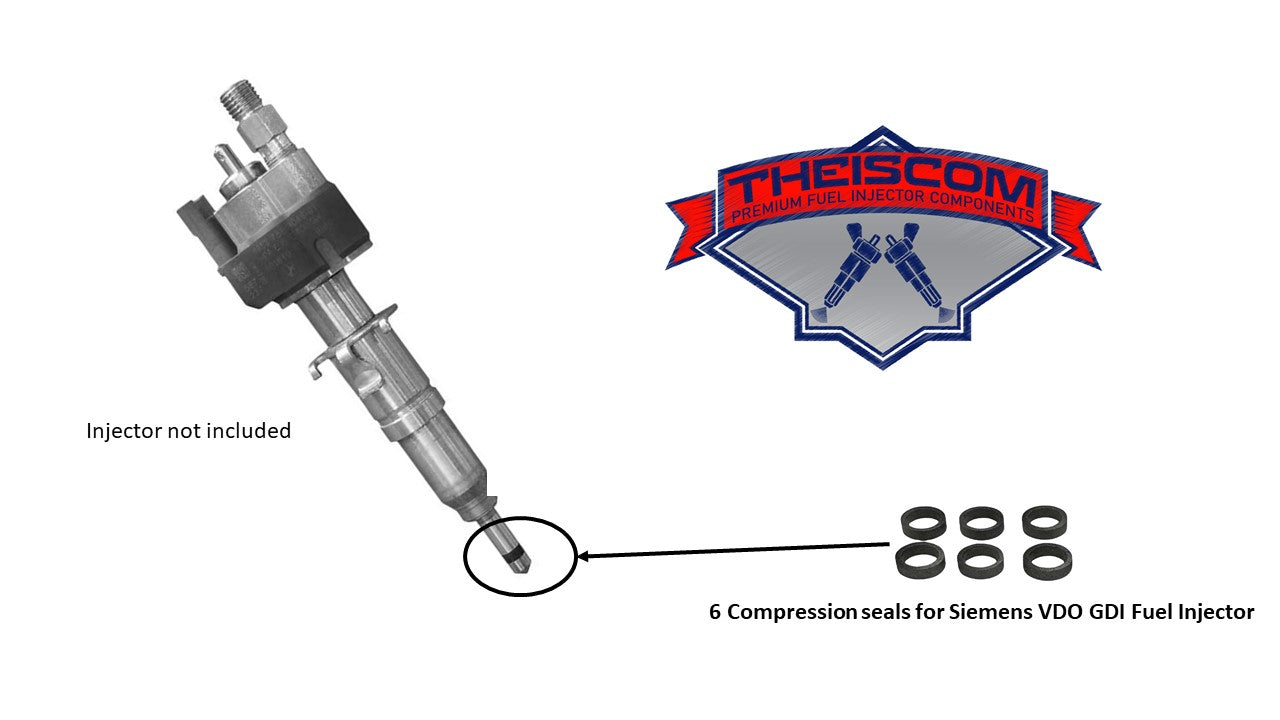 gdi fuel injectors teflon compression seal N54